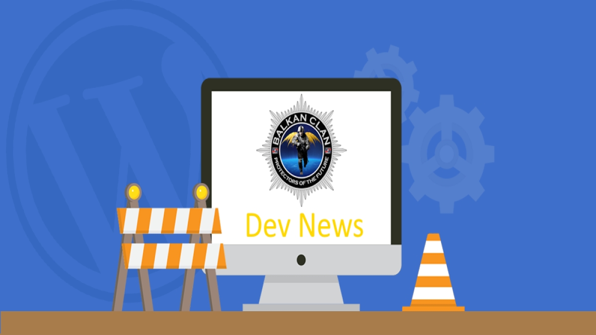 Website development status