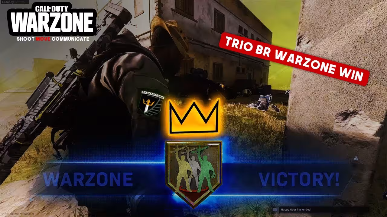 TRIO BR WARZONE WIN